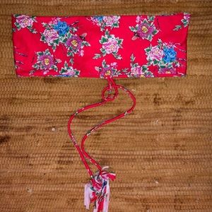 NWOT Zaful Corset Back Bikini Top